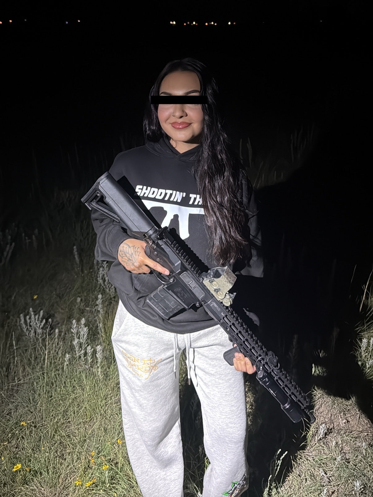 Shootin' The Shit AR OverSized Hoodie