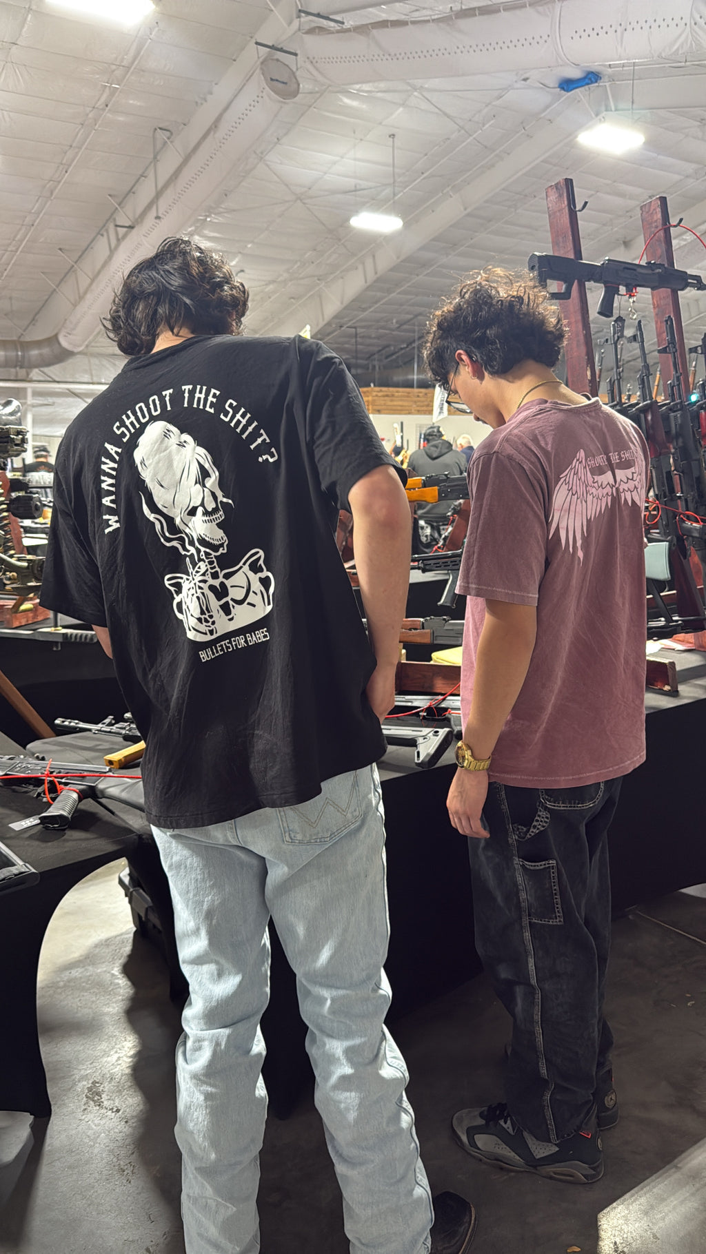 Wanna Shoot The Shit? Oversized Shirt