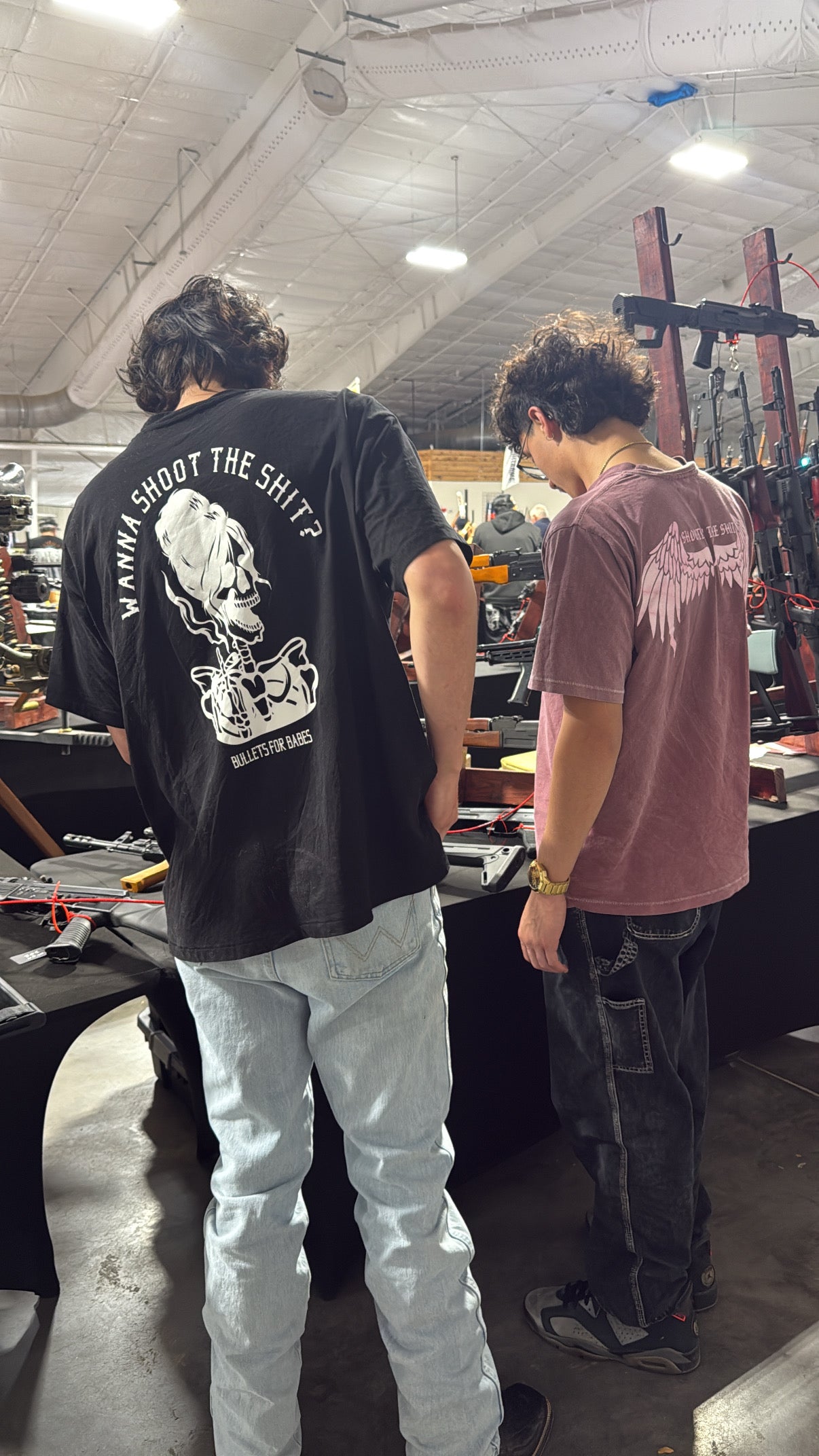 Wanna Shoot The Shit? Oversized Shirt