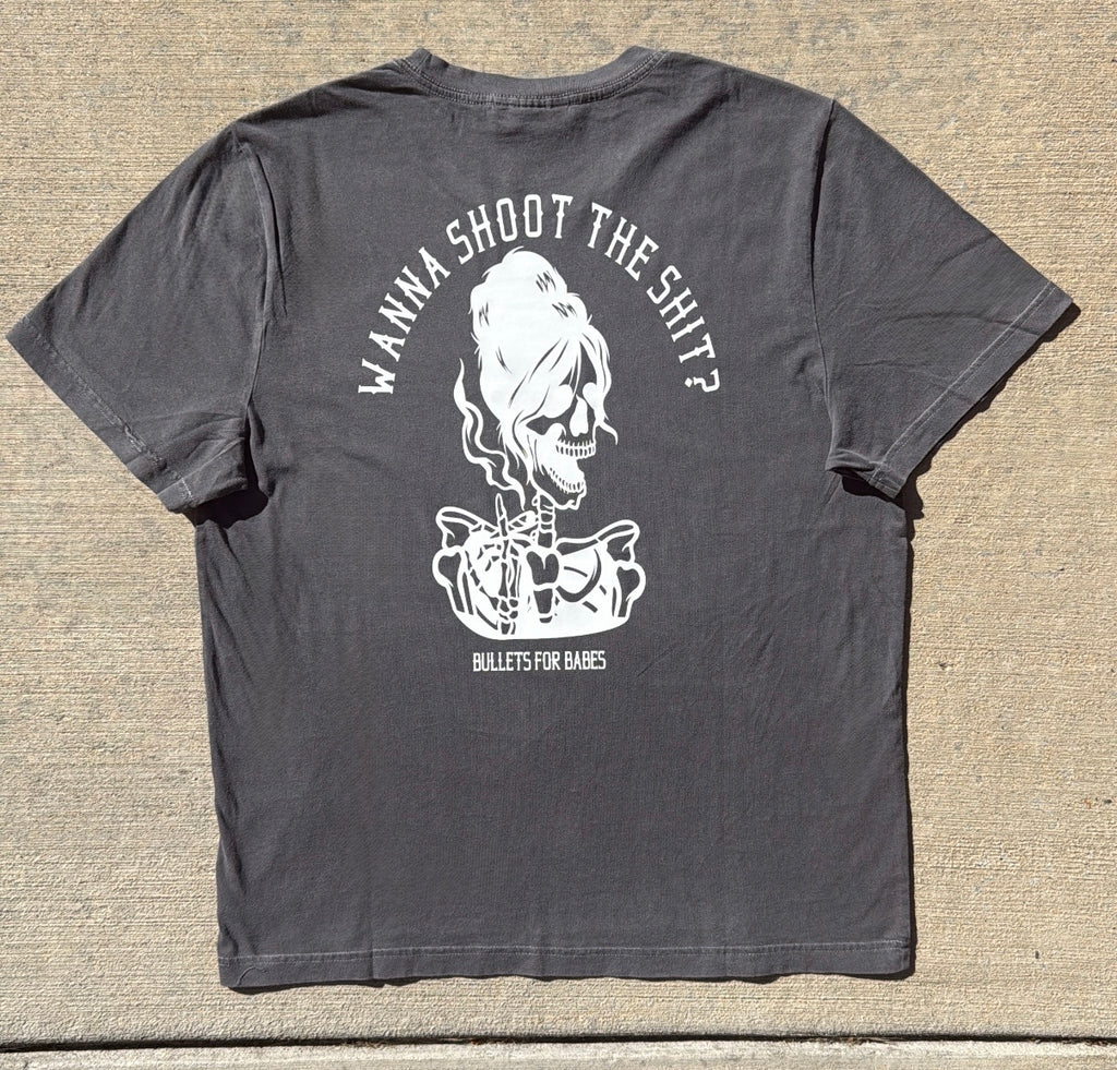 Wanna Shoot The Shit? Oversized Shirt