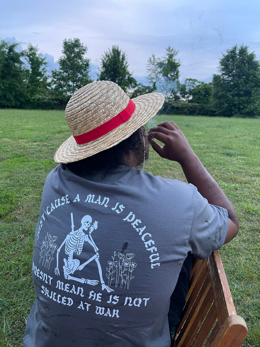 Skilled At War Oversized Tee