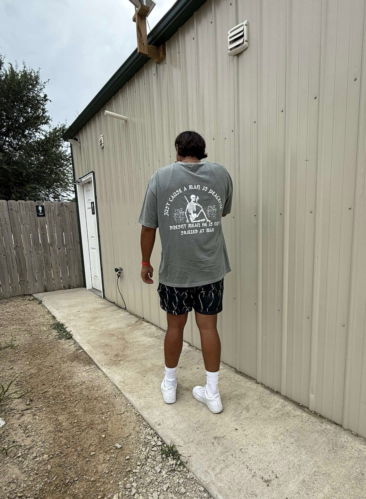 Skilled At War Oversized Tee